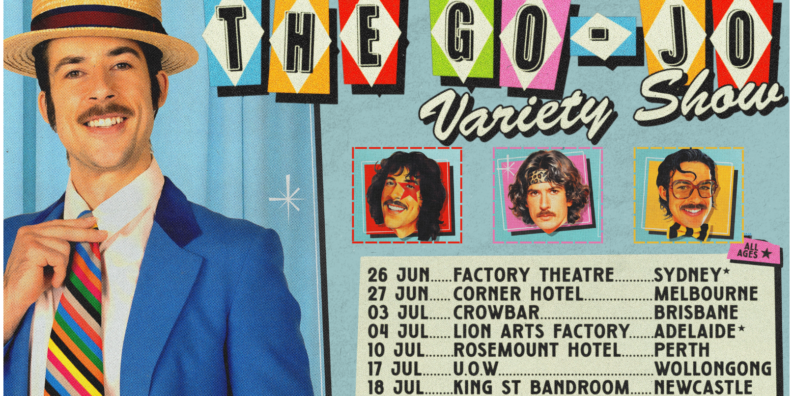 CANCELLED - Go-Jo: The Go-Jo Variety Show