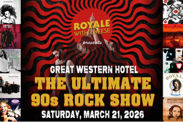 Royale With Cheese - The Ultimate 90's Rock Show