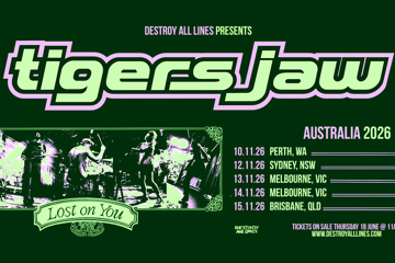 Tigers Jaw Australian Tour 2026