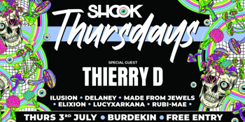 *FREE* SHOOK THURSDAYS Dubstep & Drum n Bass ft. THIERRY D
