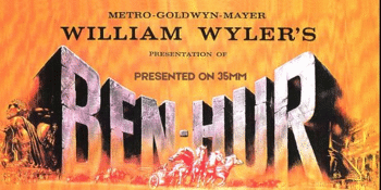 BEN HUR (M) presented in 35mm