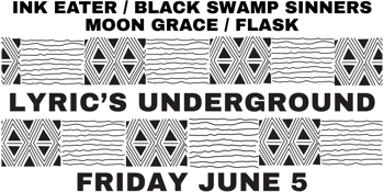 Ink Eater + Black Swamp Sinners + Moon Grace + Flask