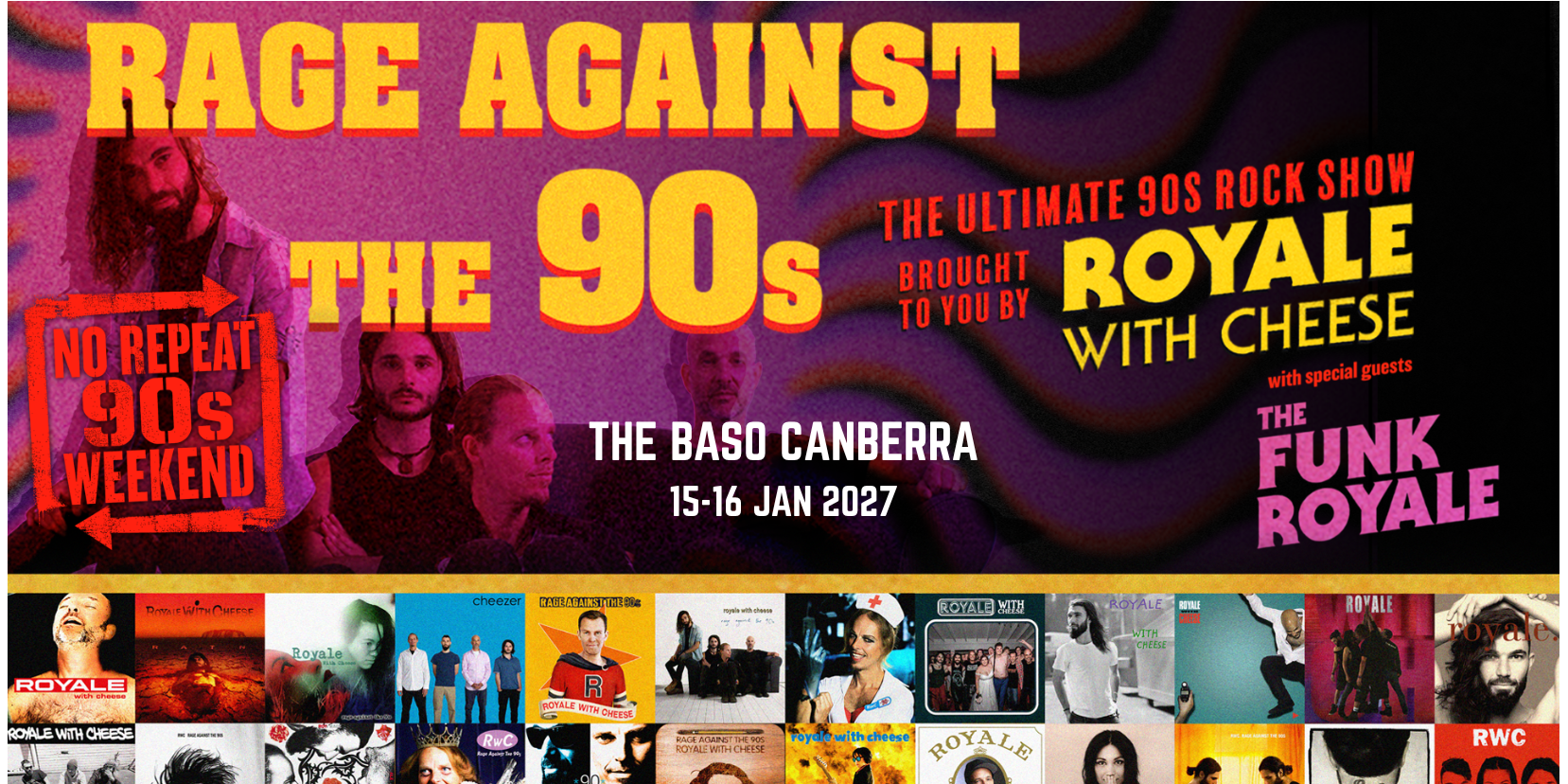 Royale with Cheese No Repeat 90s Weekend