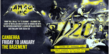 Damage Inc - Australia's Leading Metallica Tribute - 20th Anniversary Show