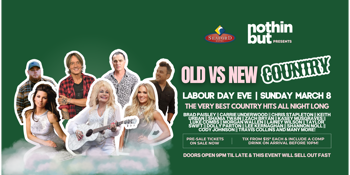 OLD V NEW COUNTRY - Labour Day Eve