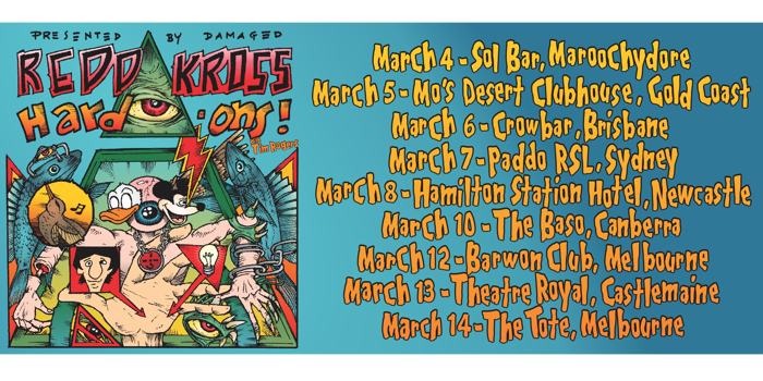 REDD KROSS (USA) + THE HARD-ONS feat. Tim Rogers  Melbourne