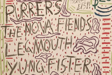 Purrers, The Nova Fiends, LegMouth and Yung Fister, October 2nd at The Tote
