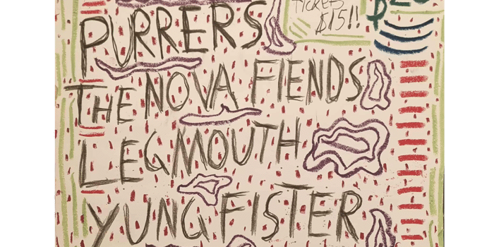 Purrers, The Nova Fiends, LegMouth and Yung Fister, October 2nd at The Tote