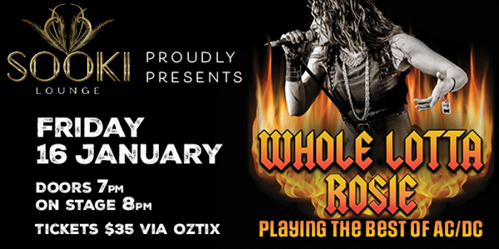 Whole Lotta Rosie  Playing The Best Of AC/DC