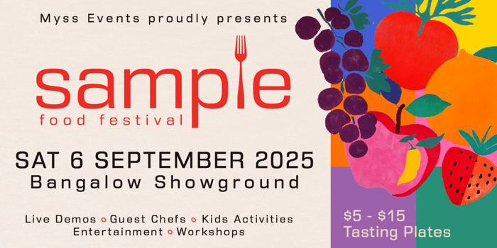 Sample Food Festival Bangalow 2025