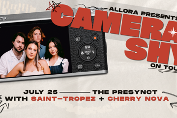 ALLORA "Camera Shy" TOUR