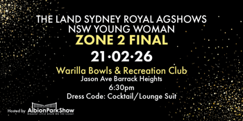 The Land Sydney Royal Agshows NSW Young Woman | Zone 2 Final