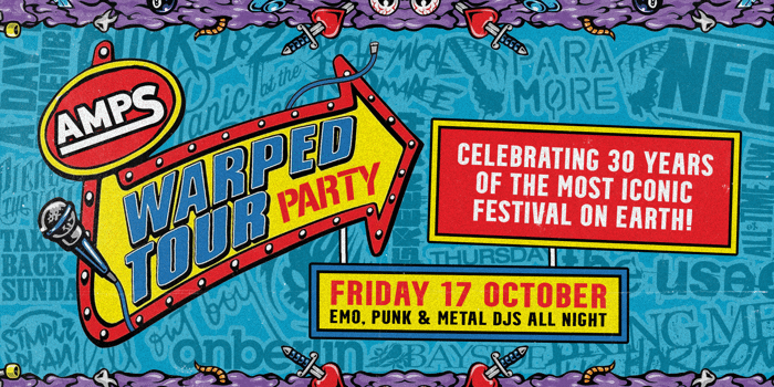 AMPS WARPED TOUR PARTY 
