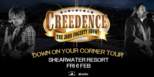 Creedence The John Fogerty Show at Shearwater Resort poster