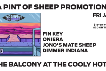Fin Key (single launch) W/ Oniera, Jono's Mate Sheep & Dimmer Indiana