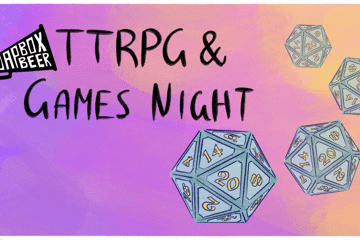 Table Top Role Playing and Board Games Night