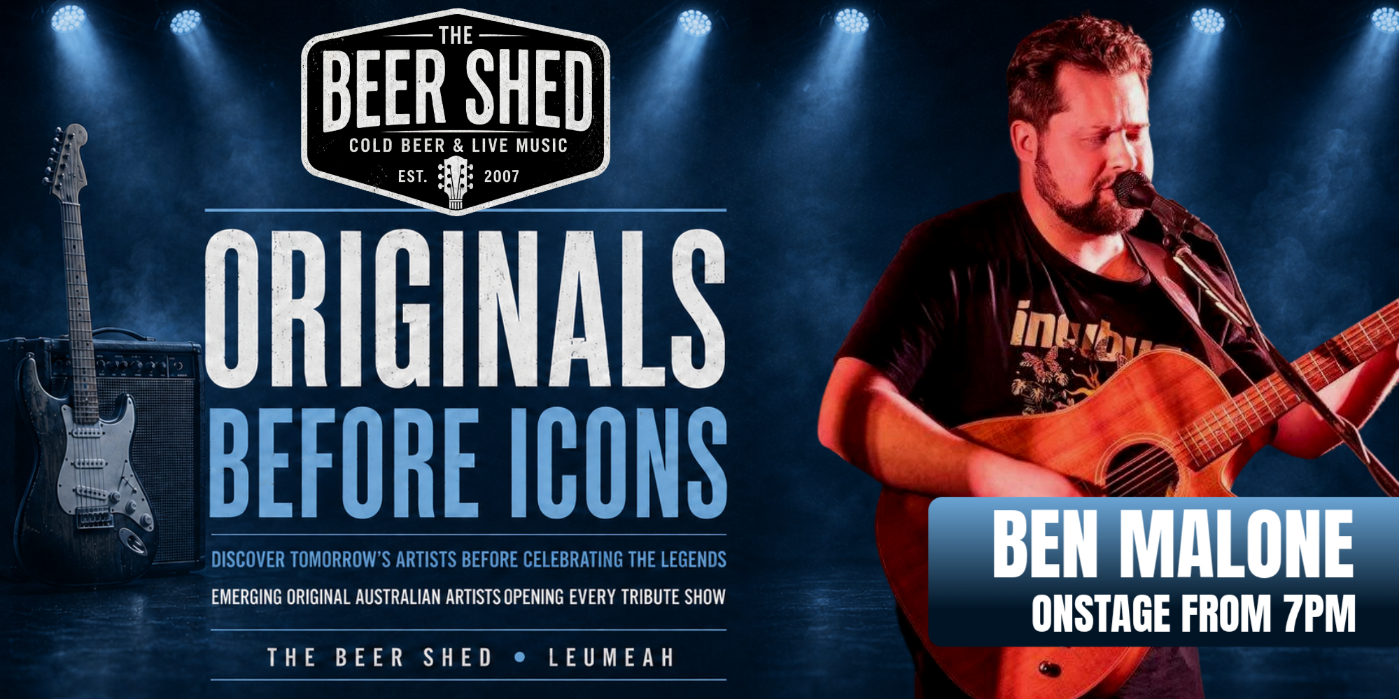 BEN MALONE - OPENING FOR ULTIMATE LUKE COMBS TRIBUTE SHOW