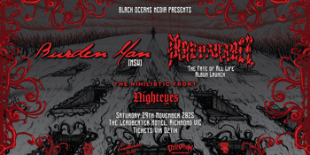 Burden Man (NSW), Irreparable (The Fate Of All Life Album Launch), The Nihilistic Front, Nighteyes