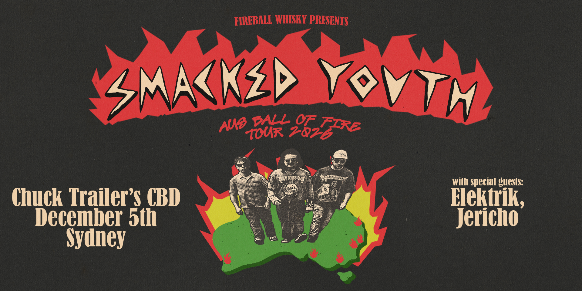 Smacked Youth – Aus Ball of Fire Tour – Sydney