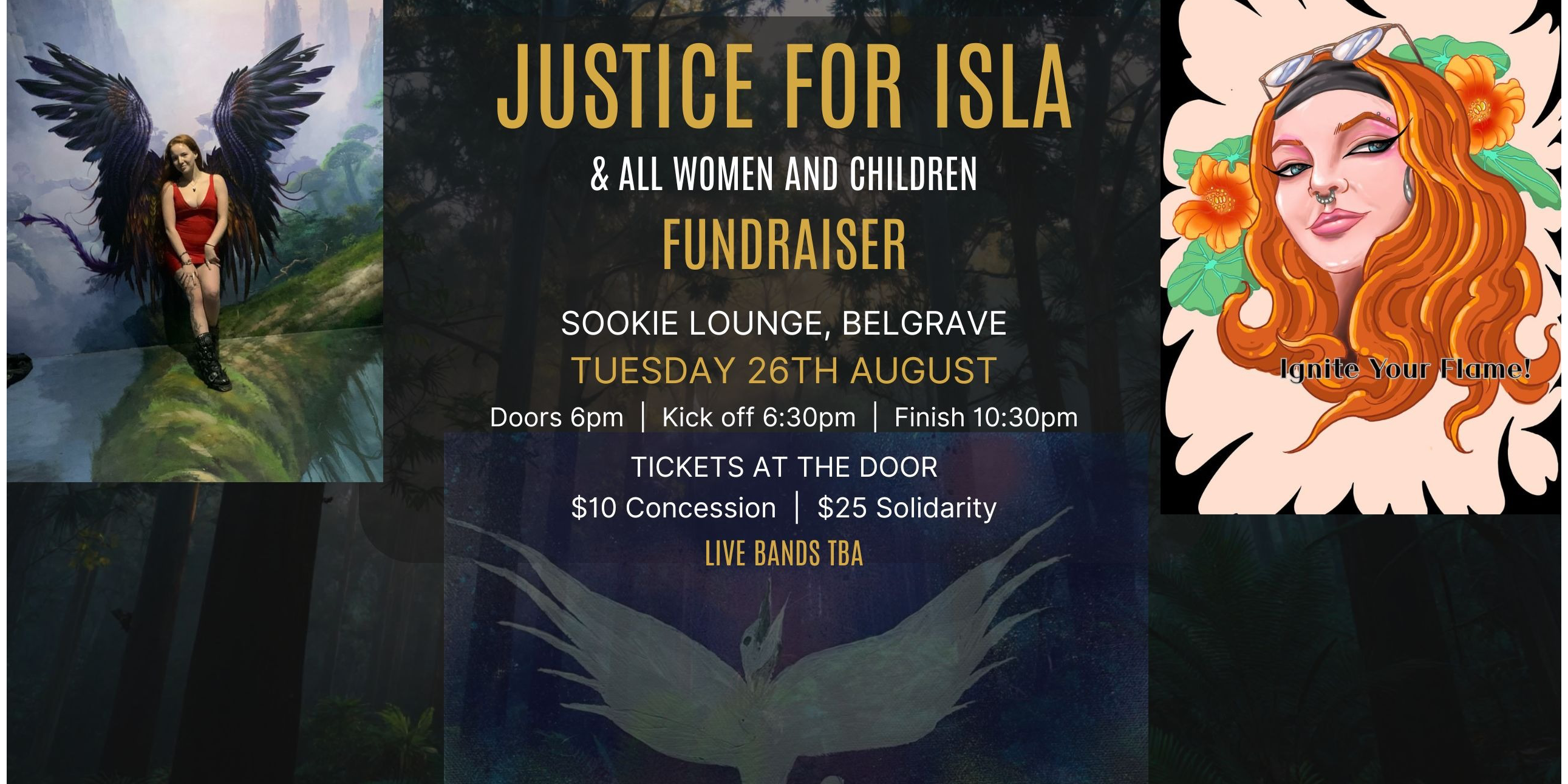 Justice For Isla & ALL Women & Children Fundraiser!