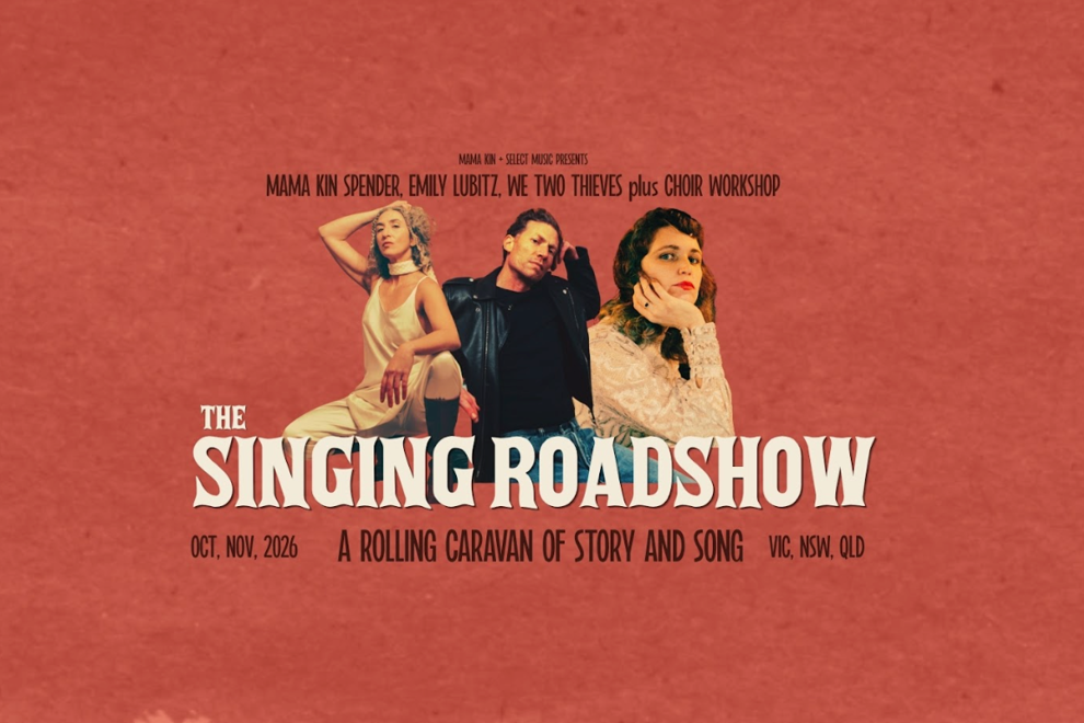 THE SINGING ROADSHOW Featuring Mama Kin Spender + Emily Lubitz + We Two Thieves