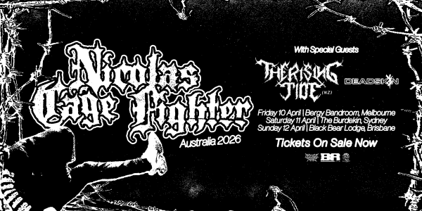Nicholas Cage Fighter - Australia Tour 2026 live at Black Bear Lodge in Fortitude Valley - Live music event