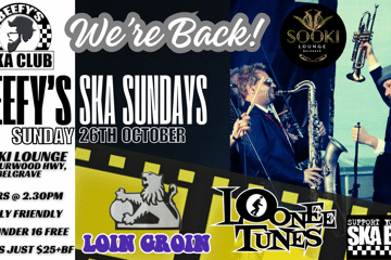 BEEFY'S SKA SUNDAYS with LOIN GROIN and LOONEE TUNES