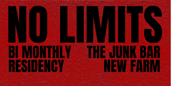 No Limits: March Show live at The Junk Bar in New Farm on March 28, 2026 - Concert poster