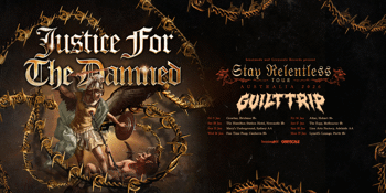 JUSTICE FOR THE DAMNED: ‘Stay Relentless’ Album Tour - Perth