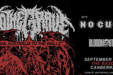 TO THE GRAVE 'NAIL AUSTRALIA TO THE WALLS' with NO CURE (USA)