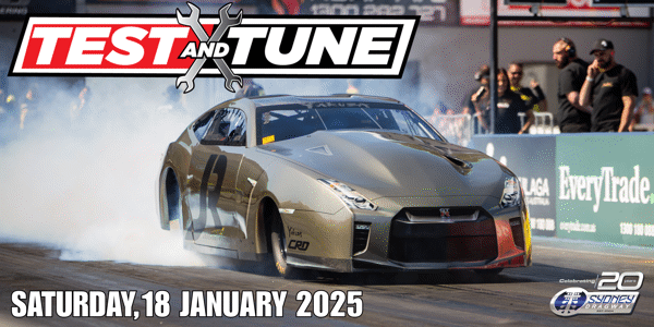Sydney Dragway Test & Tuneat Sydney Dragway