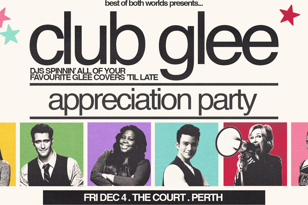Club Glee: Appreciation Party - Perth