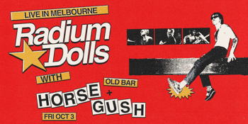 Radium Dolls live in Melbourne at The Old Bar
