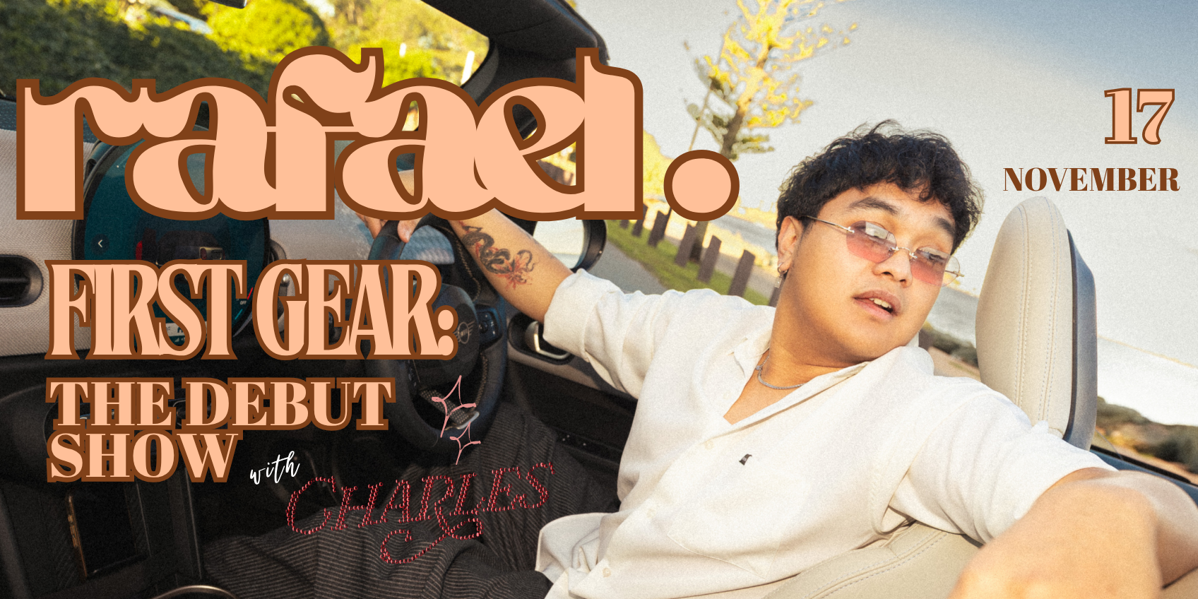 ride with rafael. - First Gear (Debut Headline Show)