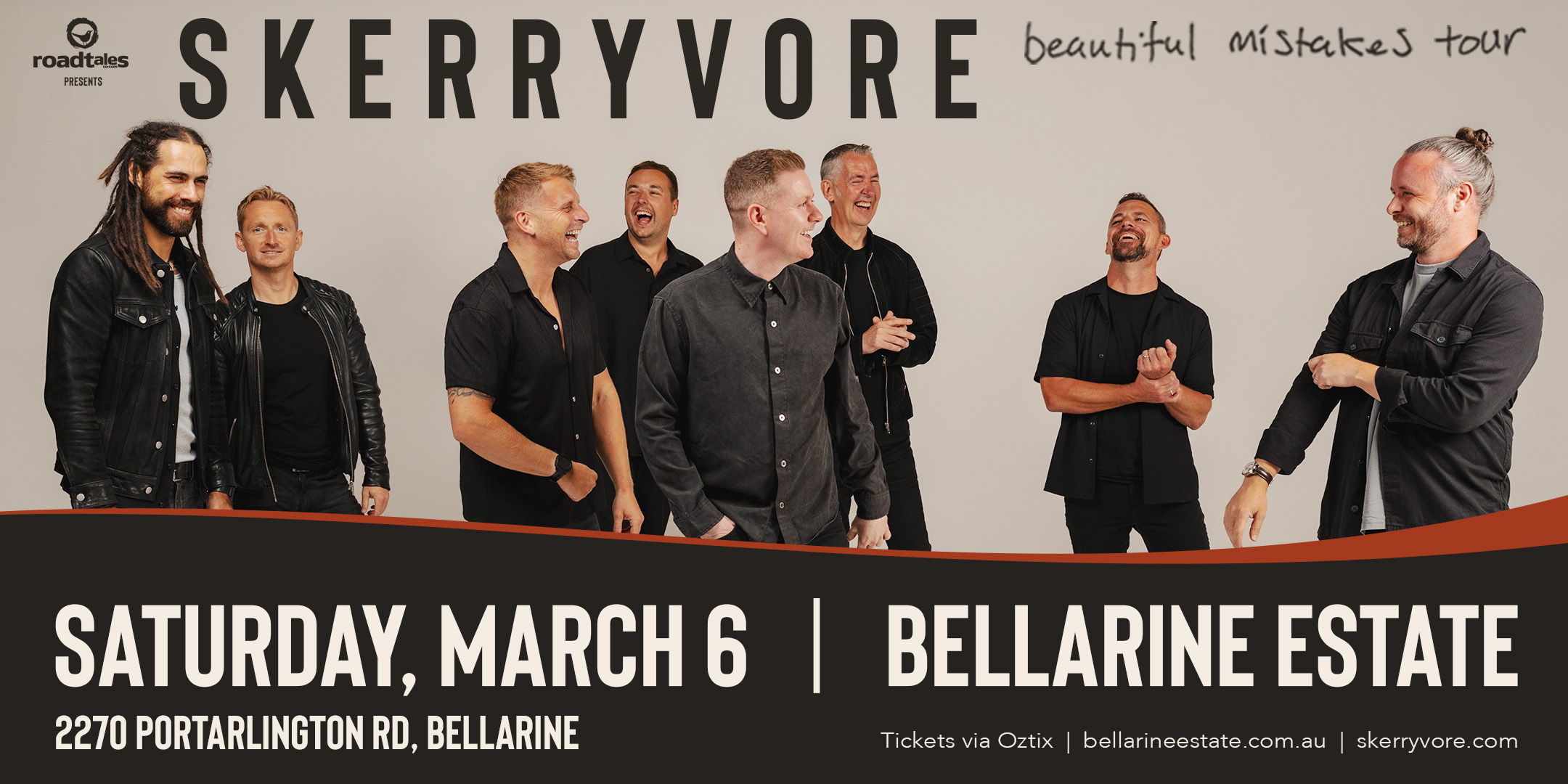 Skerryvore (Scotland) - Beautiful Mistakes album tour