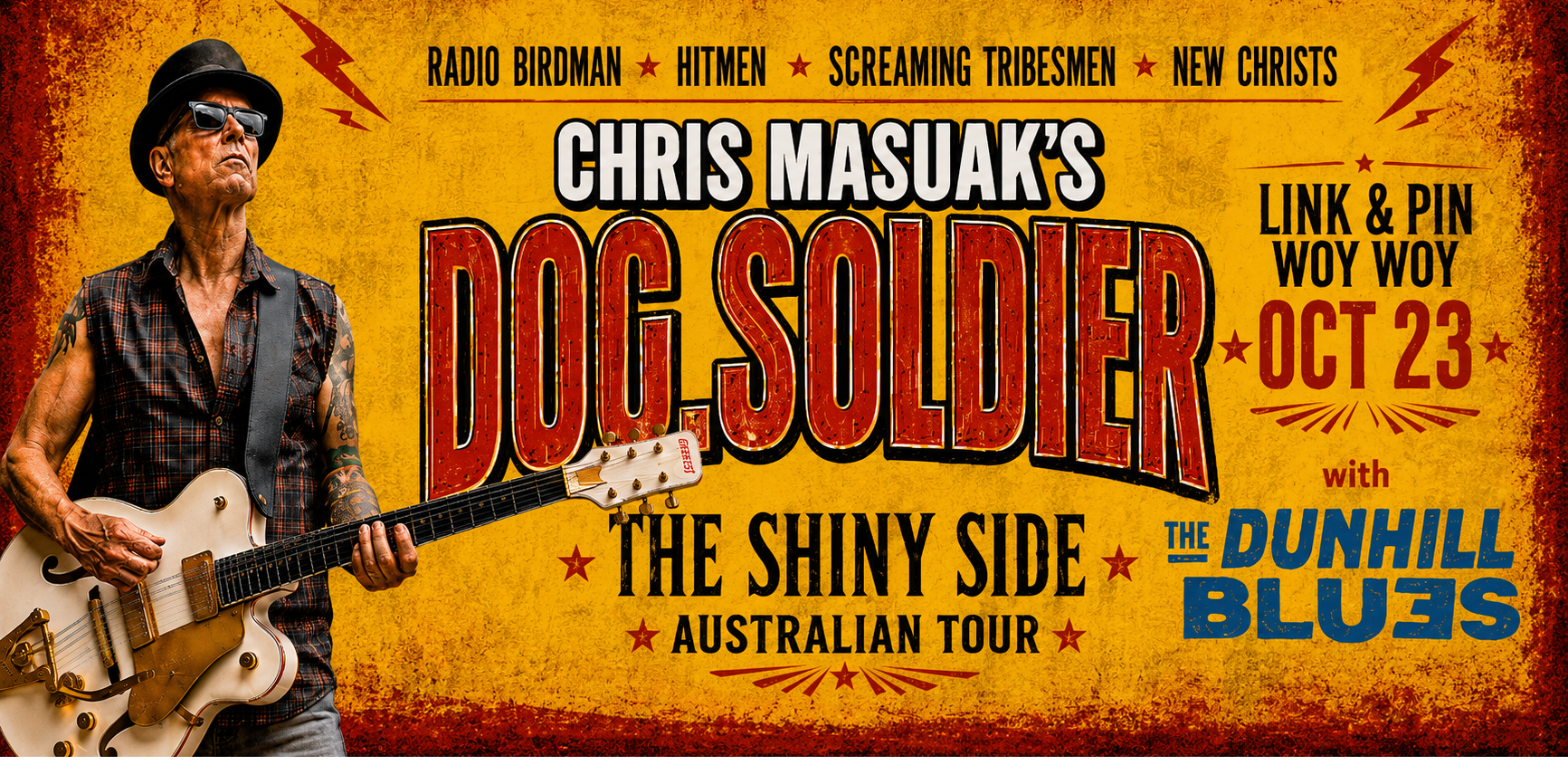 Chris Masuak's Dog Soldier (ex-Radio Birdman) in Woy Woy