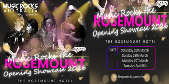 Music Rocks The Rosemount 2026 Opening Showcase | Saturday March 28th