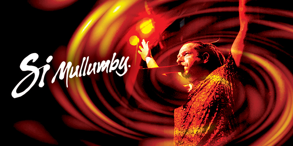 Si Mullumby live at The River - Concert poster