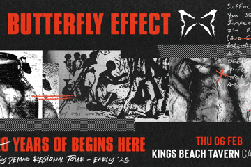 The Butterfly Effect - "Begins Here"  21st Anniversary Regional Tour