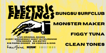 Electric Feelings⚡Figgy Tuna⚡Clean Tones⚡Bungsu Surfclub⚡Monster Maker