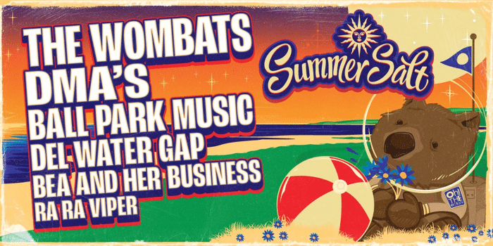 BUS TICKETS ONLY - SummerSalt 2025 with The Wombats & more