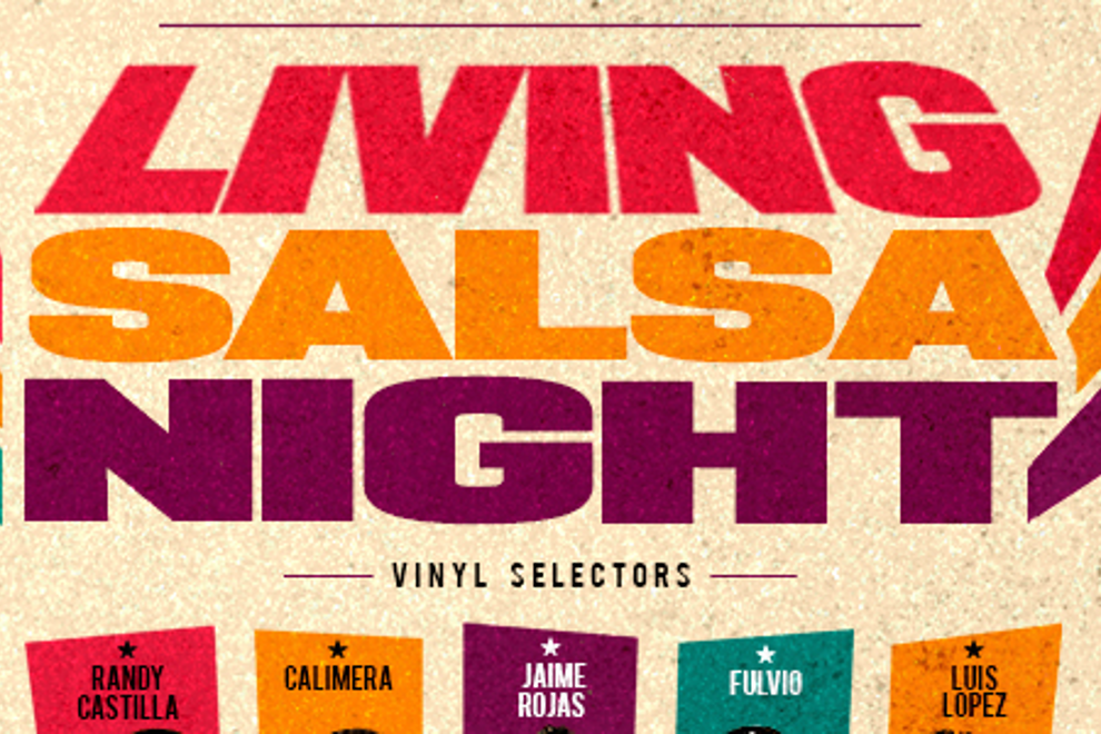 LIVING SALSA NIGHT: THE SOUND OF VINYL