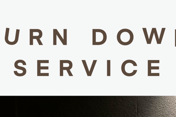 **FREE ENTRY** Turn Down Service (Front Bar)