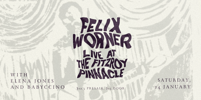 Felix Worner, Elena Jones & Babyccino Live at The Fitzroy Pinnacle
