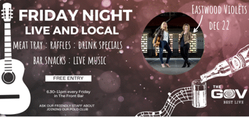 Friday Night Live & Local with Eastwood Violets