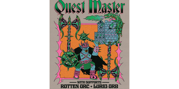 QUEST MASTER (NSW live at The Old Bar - Concert poster