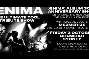 AENIMA - THE ULTIMATE TOOL TRIBUTE SHOW |"Ænima" 30th Anniversary Album Tribute