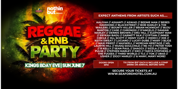 REGGAE & RNB Kings Bday Eve