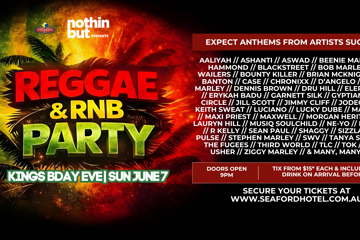 REGGAE & RNB Kings Bday Eve