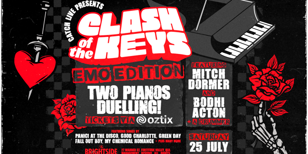 CLASH OF THE KEYS: EMO EDITION - DUELLING PIANOS poster